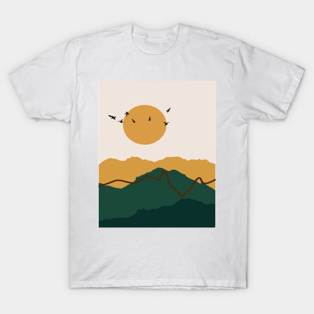 View5 T-Shirt by Mrosario Creative